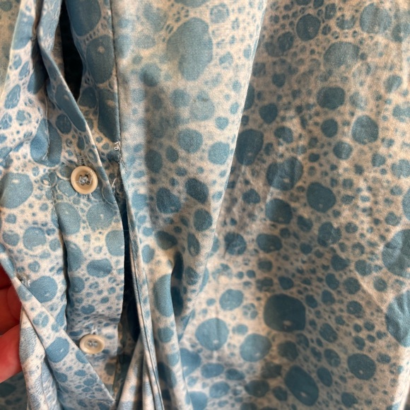 Akris Punto Blue Floral Midi Dress - Picture 8 of 16